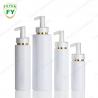 Fuyun 120ml 200ml 250ml 500ml white clear color cylinder pet plastic lotion pump bottle for sale