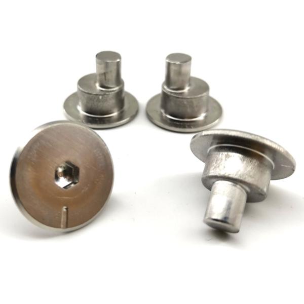 Cheap 8.5mm Screw Head Height Hexagonal Eccentric Nails 4.5mm Screw Shank Thread Length for sale