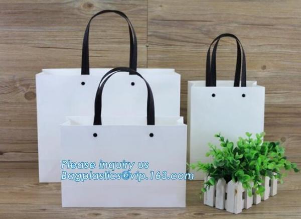 Recycled custom paper shopping bag gift paper bags with your own logo,Cheap Customized Printed Paper Shopping Bag For Ch