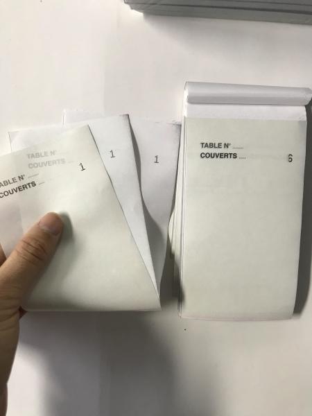 Cheap High-Performance EU Order Pad with Two Staples in Black for sale