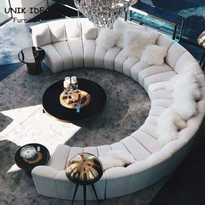 China Custom Italian High End Modular Sectional Leather Sofa Fabric MDF Paint Modern Design on sale