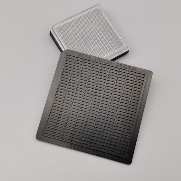 Cheap ODM Anti Static Bare Die Trays CSP Chip Scale Package Transporting IC for sale