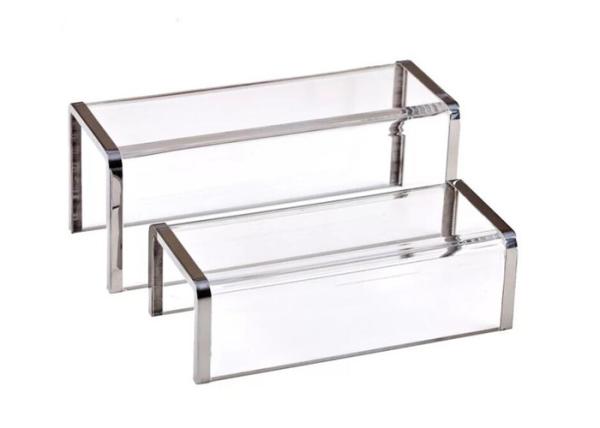 Cheap Acrylic Store Display Props Stand For Shoes And Wallet Window Displaying for sale
