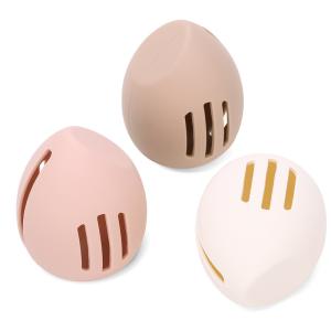 China Silicone Makeup Sponge Holder Breathable Beauty Blender Holder Washable Sponges Case Travel Essentials Makeup Organizer on sale