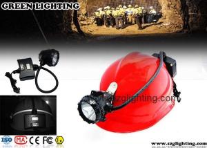 Best 208 Lum LED Semi Corded Cap Lights With Rear Warning Light ABS Material wholesale