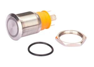 Best Ip67 19mm Stainless Steel Push Button Switch Led Illuminated For Car wholesale