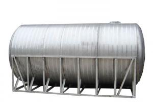 Best Horizontal Water Storage Tanks With Cylinder Shape Welding Assmebling wholesale