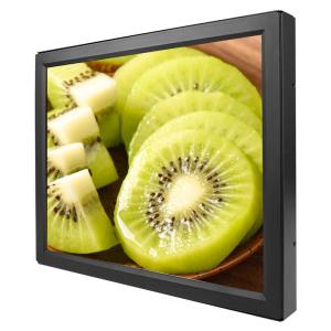 Best 420cd/m2 LCD Panel 15&quot; Touch Screen Monitor With VGA DVI Video Input wholesale