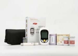 Individual Test Strips Home Glucose Testing Kit 20-600mg/dL Test Range 20-70% HCT