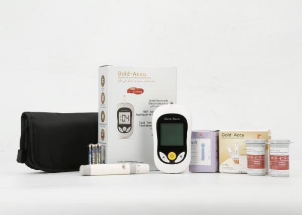 Cheap Individual Test Strips Home Glucose Testing Kit 20-600mg/dL Test Range 20-70% HCT for sale