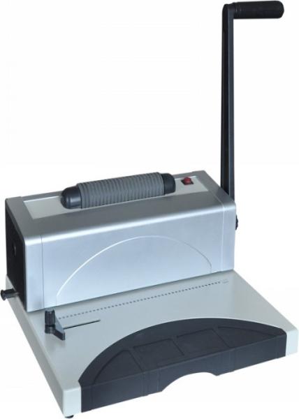 Cheap Office Desktop Manual Wire Comb Binding Machine Single Loop Spiral C9027 for sale