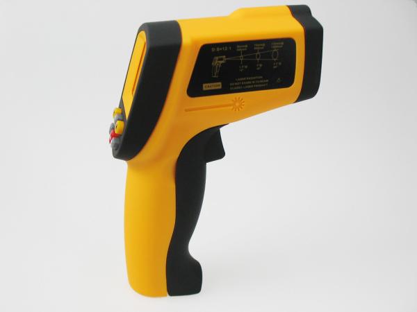Cheap Wavelength 8μm -14μm 550℃ Non Contact Laser Infrared Thermometer Handheld for sale