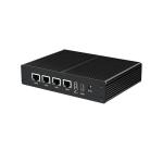 Industrial Fanless Mini Computer Linux Intel N100 DDR4 16G RAM 4LAN Dual COM