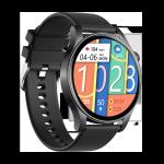 Round Shape Smart Watch AI Voice Assistant Bluetooth Call Health Monitoring and