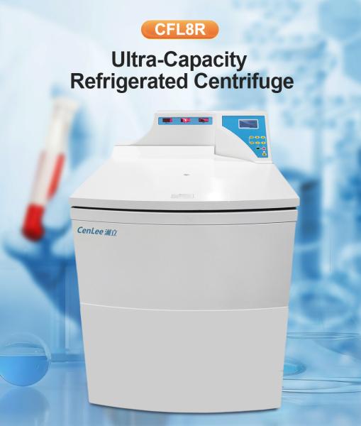 Microcomputer Controlled 14.4L low Speed Refrigerated Centrifuge with R404a