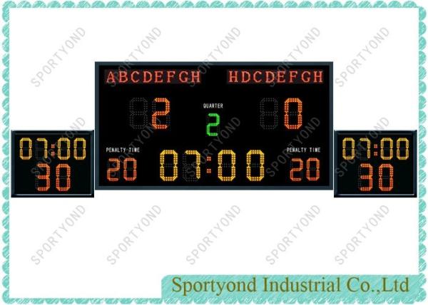 Cheap Electronic Waterpolo Scoreboard With Count Shot Clock In Swiming Pool Field for sale