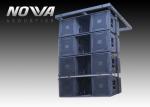 Big Three Way Active Line Array System For Outdoors Events , High Efficiency