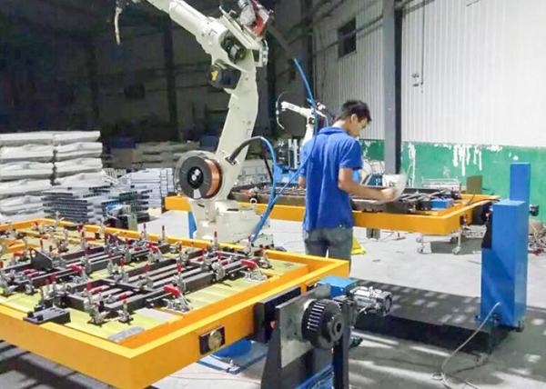 Pipe Welding Palletizing Robotic Welding Automation , Automatic Robotic Handling