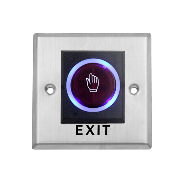 Cheap Waterproof No Touch Exit Button , Square Push To Exit Button With Timer for sale