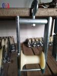 Aerial Cable 120 X 130mm Conductor Stringing Blocks Stringing Roller Block For