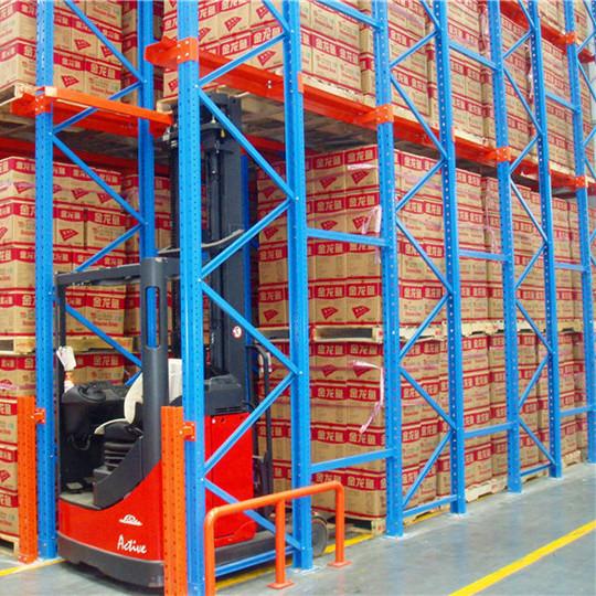 Cheap Warehouse Storage FIFO Drive In Drive Through Racking System for sale
