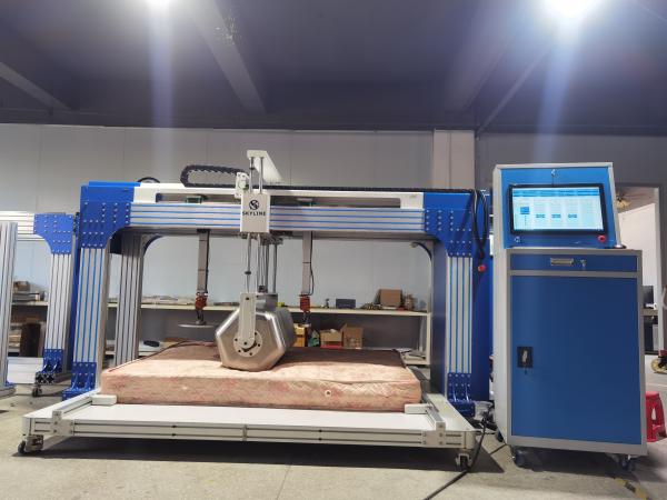 Cheap ASTM Hexagonal Roller Mattress Testing Machine With 10～20 Times/min Test Speed And 500mm Stroke for sale