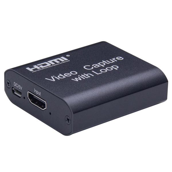 Cheap VGA Graphics Capture Card 4K HDMI To USB 2.0 Streaming Video Recording Box 12Bit for sale