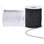 Polyester 1mm Stringing Elastic Cord / 1mm Elastic Cord For Bracelets