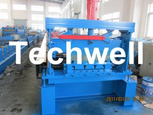 Best 10 - 12Mpa Hydraulic Pressure Metal Deck Roll Forming Machine for 0.8 - 1.2 mm Thickness wholesale