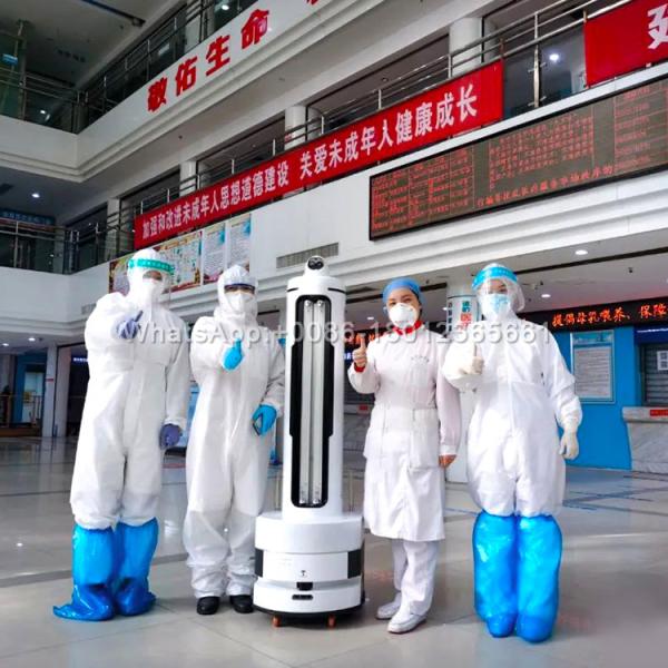 Cheap Autonomous Medical Disinfection UV Light Robot for sale