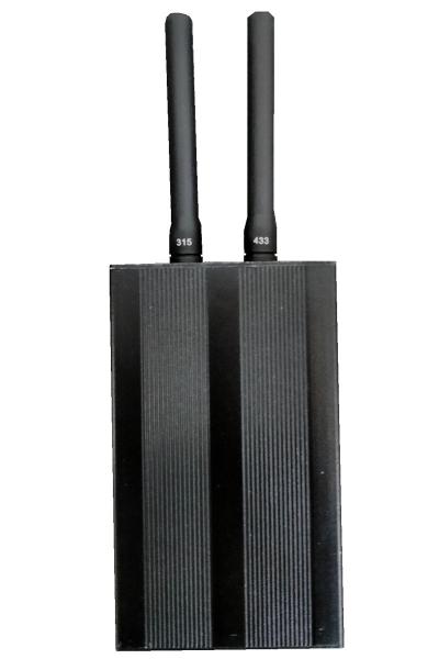 Cheap Wireless 1W 433mhz Remote Control Signal Jammer 3600mAh for sale