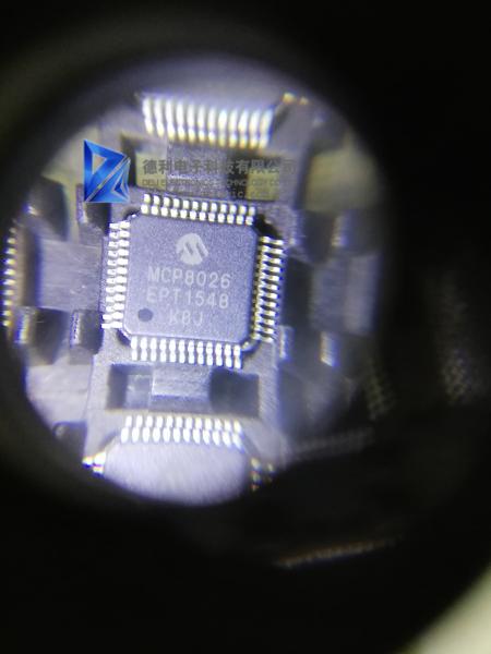 Cheap 28V Microchip 48TQFP Motor Controller IC MCP8026-115E/PT for sale