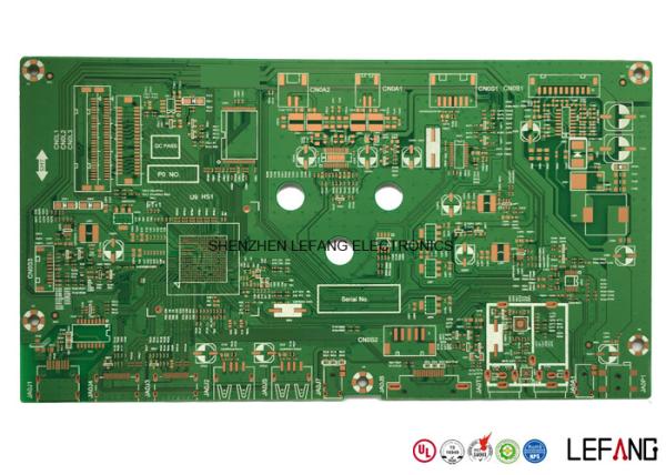 Cheap White Legend Green Solder Mask PCB Double Layer For Security Intercom Devices for sale