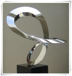 Best Contemporary Polished Abstract Stainless Steel Sculpture For Interior Or Outdoor Decoration wholesale