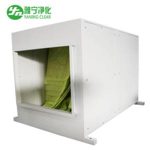 Two Stage Filter Clean Room Ventilation Fresh Air Cabinet Air Handing Unit AHU