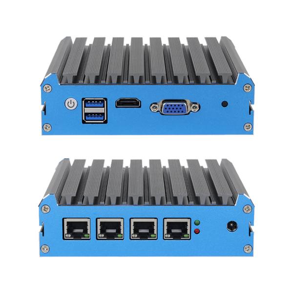 Cheap Intel Celeron Series Firewall Mini PC With Four RJ45 2.5G Ethernet Linux for sale