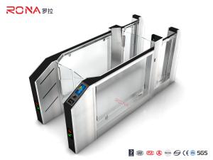 Building Access Control Turnstile AB Door Automatic Turnstile Gate With Polishing Surface