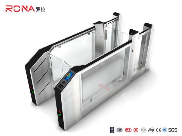 Cheap Building Access Control Turnstile AB Door Automatic Turnstile Gate With Polishing Surface for sale