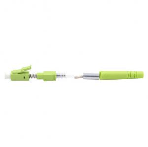 Best OM5 Multimode LC Fiber Optic Connector Lime Green 50/125um wholesale