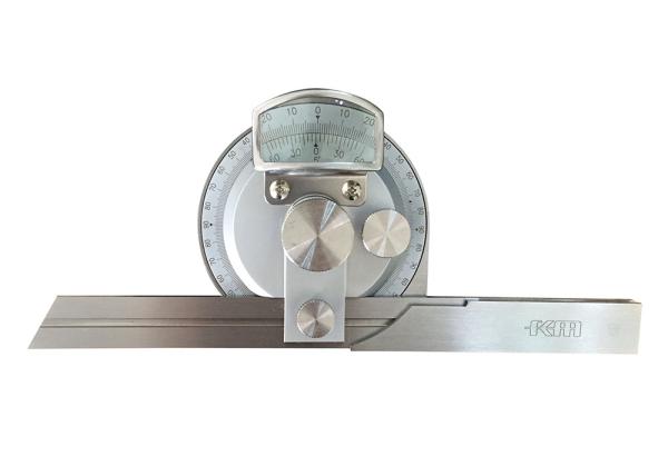 Cheap 0-360 Degree Universal Bevel Protractor with Magnifier for Easy Easy Reading for sale