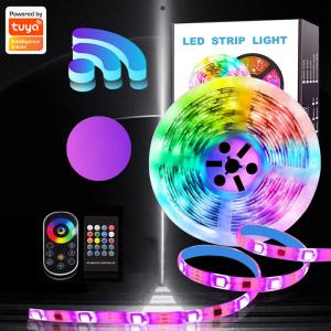 China USB Wifi Controlled Led Strip 2 Rolls Of 32.8ft 16 Million Colors on sale