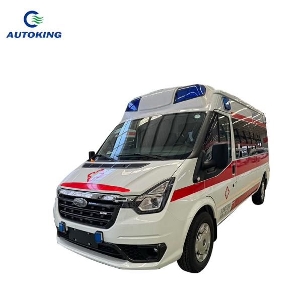 Cheap Multi Functional Emergency Ambulance Monitoring ICU FORD Ambulance for sale