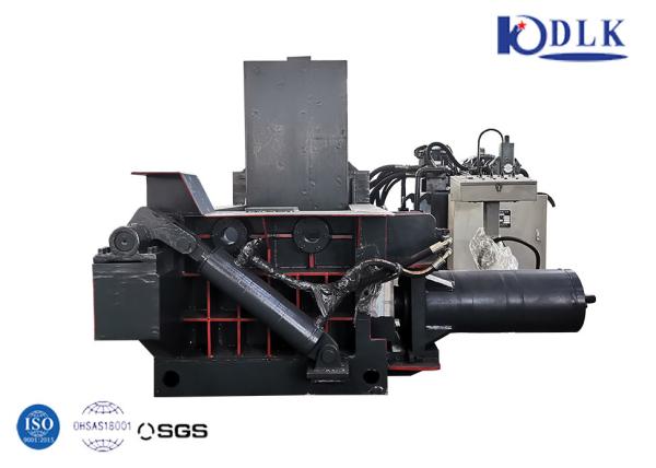 Cheap Rectangular Cuboid Automatic Small Scrap Baler Machine Power 15kw for sale