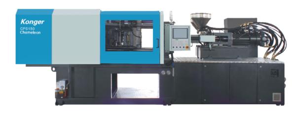 Cheap Energy Saving 2 Color Injection Molding Machine CPS150 Axis Parallel Clean for sale