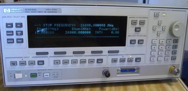 Cheap Keysight (Agilent) 83640L Synthesized Swept-CW Generator, 10 MHz to 40 GHz for sale