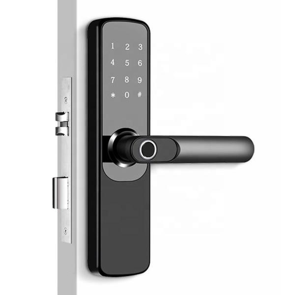Cheap Password 35mm-50mm Tuya Smart Electronic Lock For  Home Office for sale