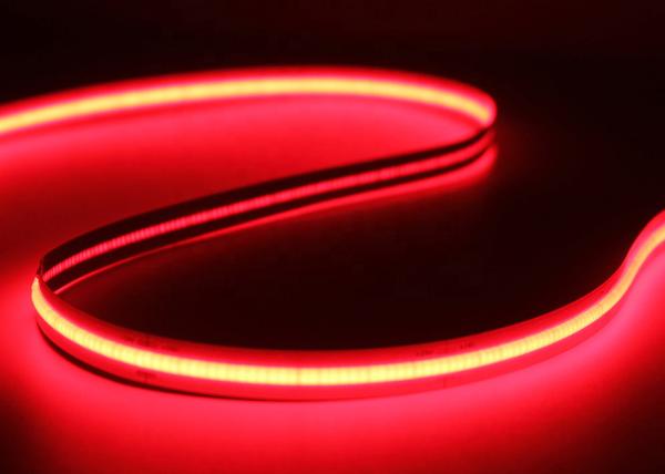 Cheap 630 Chips Per Meter RGB Led Strip COB RGB Led Tape DC24V 10mm width for sale