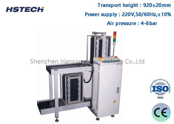Cheap Flexible Collapsible PCB Pusher Short Length Touch Screen Control 90 Degree Type PCB Linking Loader Machine HS-LD330 for sale