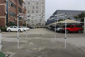 China Aluminium Adjustable Gazebo 10x10 Backyard Canopy Foldable Tent For Camping on sale
