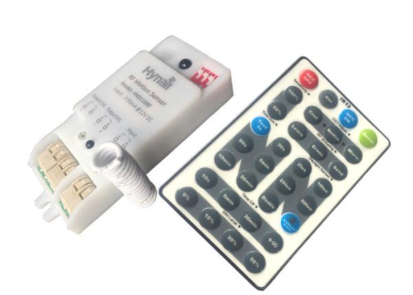 Cheap IP20 Microwave Motion Sensor Switch Remote Control RF Wireless Cluster Control for sale